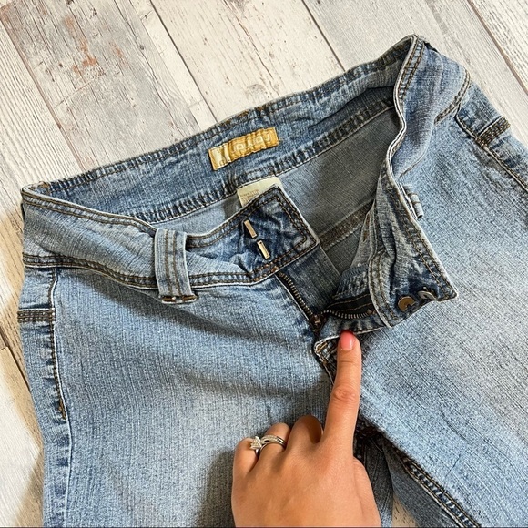 JOUJOU WOMEN’S FLARE DENIM STRETCH‎ JEANS SIZE 5 - Picture 6 of 13